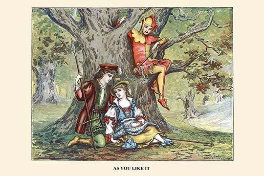 As You Like It Fine Art Print by H. Sidney | Buyenlarge