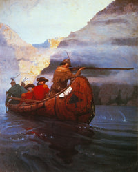 Last of the Mohicans 1919 Fine Art Print by N.C. Wyeth
