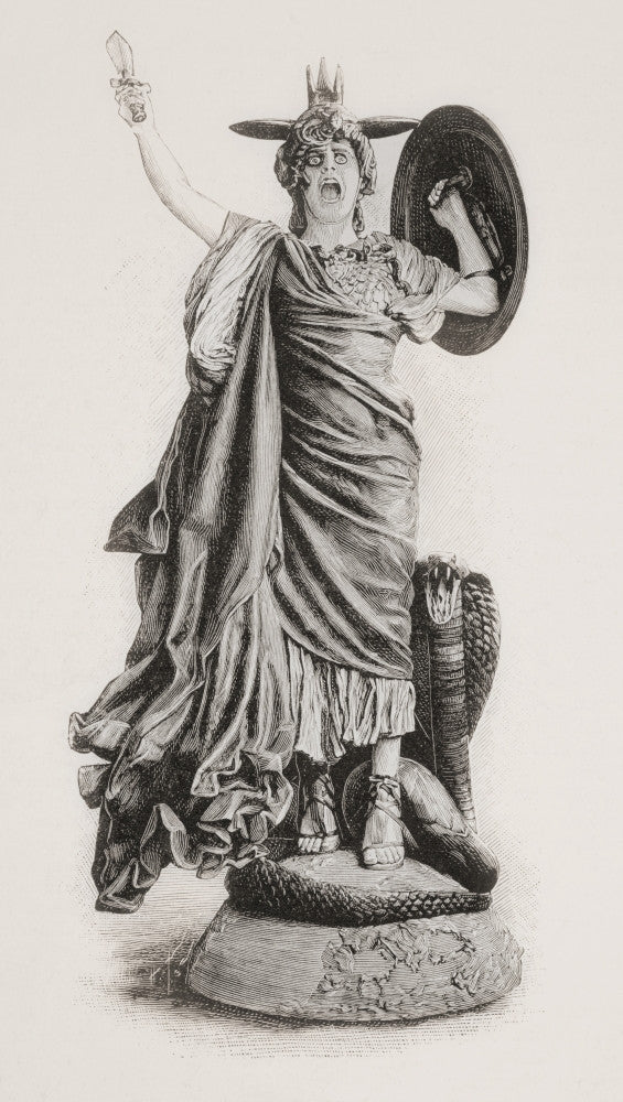 Bellona: Ancient Roman Goddess of War Fine Art Print by Ken Welsh