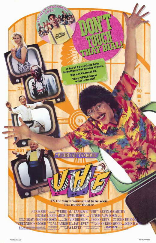 UHF Movie Poster - Classic Film Artwork for Fans