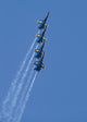 Blue Angels Fine Art Print by Stocktrek Images - Stunning Flight Demonstration
