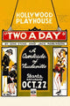 Federal Theatre Project 'Two a Day' Poster Print - Vintage Art