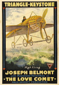 The Love Comet Movie Poster Fine Art Print - 1916