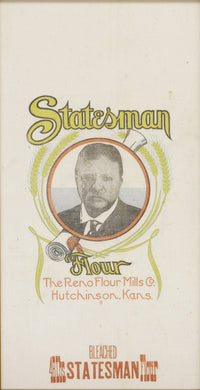 Teddy Roosevelt Statesman Flour Bag Fine Art Print