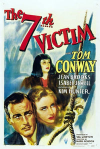 The Seventh Victim Movie Poster Print | Classic Horror Art
