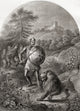 Greatheart Defending Christiana Art Print from Pilgrim's Progress by Ken Welsh