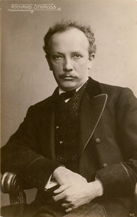 Richard Strauss Postcard Print - German Composer & Conductor, c.1910