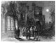 Christmas Carolers at an English Manor House Fine Art Print - 1859