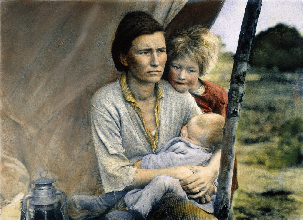 Migrant Family Fine Art Print - Dorothea Lange Photography