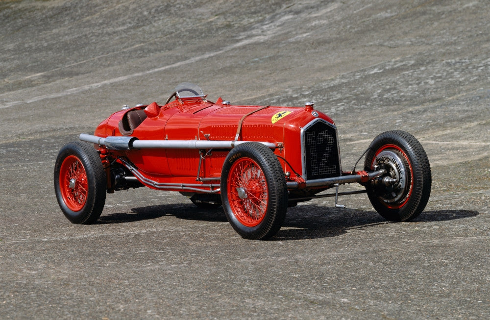 1934 Alfa Romeo Tipo B Monoposto Racing Car Fine Art Print