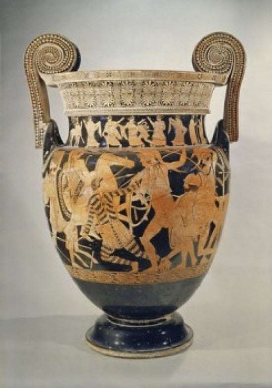 Panatenaic Amphora Greek Art Fine Art Print from Museo Archeologica Naples