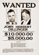 John Dillinger Wanted Poster Fine Art Print by John Parrot