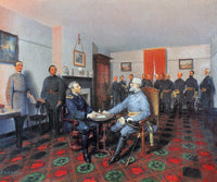 Civil War: Appomattox, 1865 - The Surrender of Generals Print by Louis Guillaume