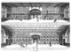 Bodleian Library Interior Copper Engraving Print by David Loggan