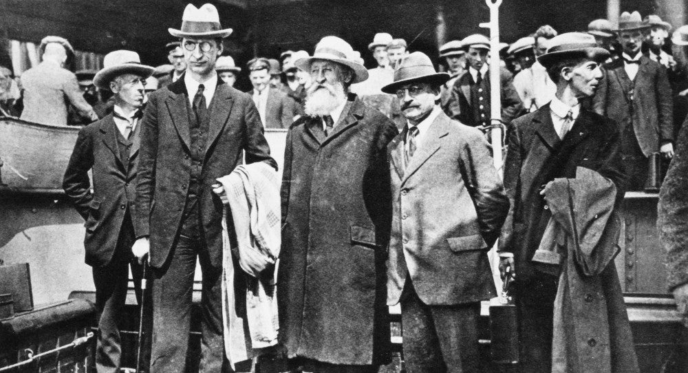 Irish Leaders Fine Art Print - Historical Delegation of 1917-1918