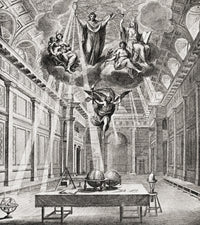 Masonic Frontispiece Fine Art Print by Hilary Jane Morgan