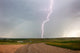 Lightning Strike Poster Print in Richland County, Montana by Chuck Haney