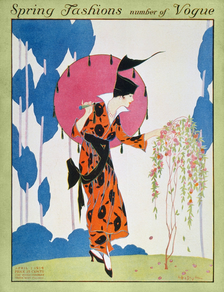 Vogue Magazine Cover April 1914 Fine Art Print by Granger Collection