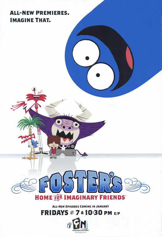 Foster's Home for Imaginary Friends Movie Poster 11x17