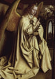 Archangel Gabriel Fine Art Print by Jan van Eyck - Ghent Altarpiece