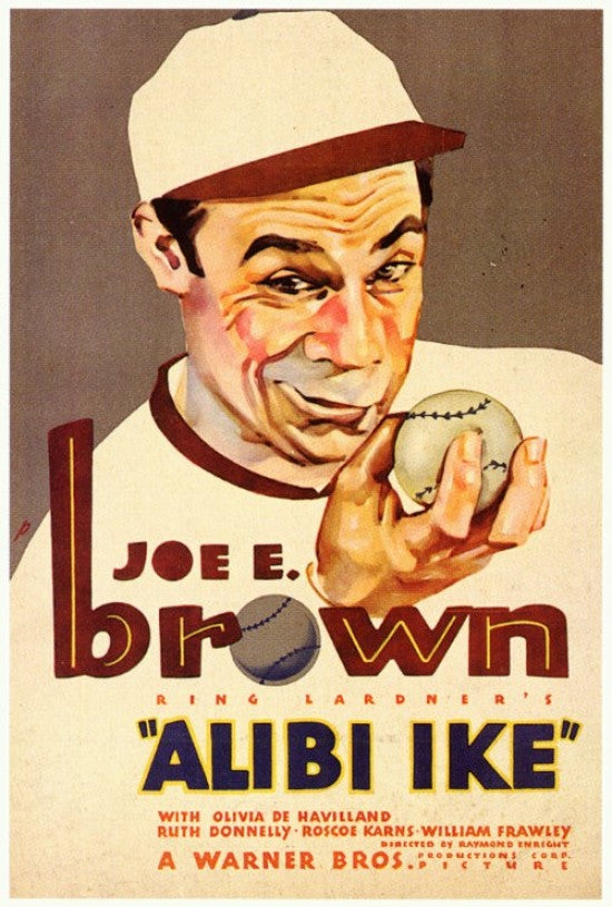 Alibi Ike Movie Poster Print - 27x40 | Posterazzi