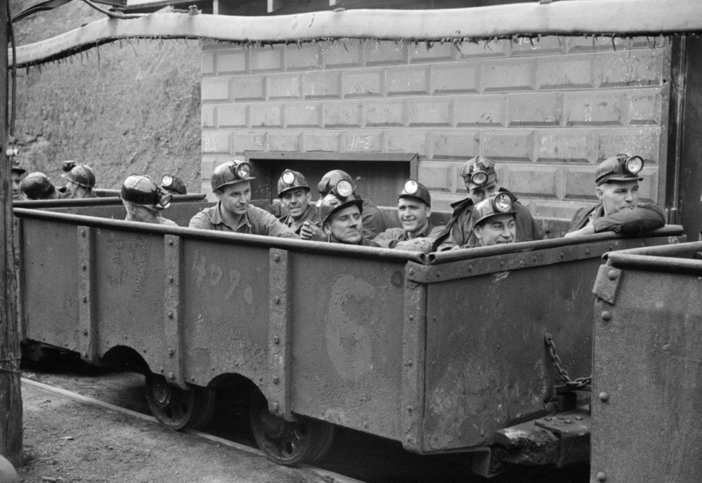 West Virginia Coal Mine Photograph Print by Marion Post Wolcott