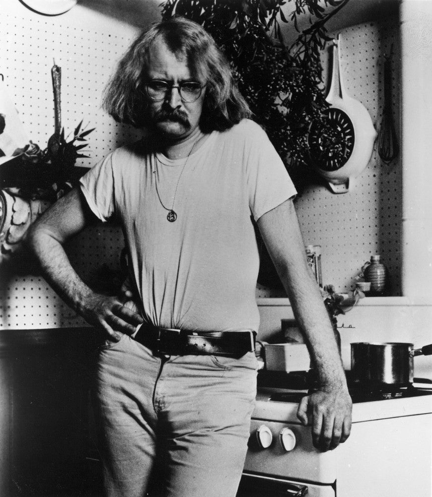 Richard Brautigan Writer Poster Print - Courtesy CSUs Archives