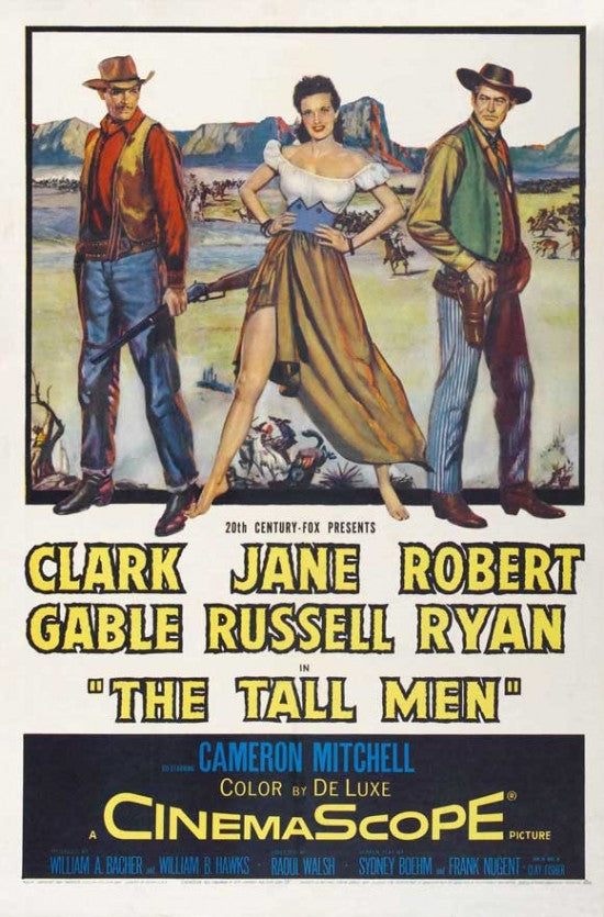 The Tall Men Movie Poster Print - 27x40 | Posterazzi