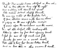 The Holograph Manuscript of John Keats' Last Sonnet Poster Print