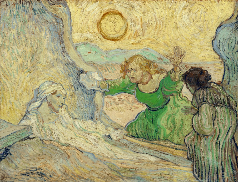 The Raising of Lazarus Art Print by Vincent Van Gogh