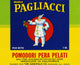 Pagliacci Brand Peeled Pear Tomatoes Clown Poster Print