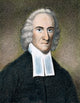 Jonathan Edwards Stipple Engraving Print - 19th Century Art