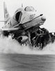 A-4F Skyhawk on USS Intrepid - Vietnam War Poster Print by Stocktrek Images