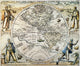Theodore De Bry's 1596 Map of the Western Hemisphere Poster Print