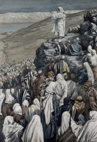 Sermon on the Mount Fine Art Print by James Tissot