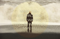 Sunlit Reflection - Fine Art Print Featuring Isaiah 43:2 by Tim Antoniuk