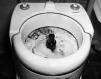Close-up of a Washing Machine Fine Art Print