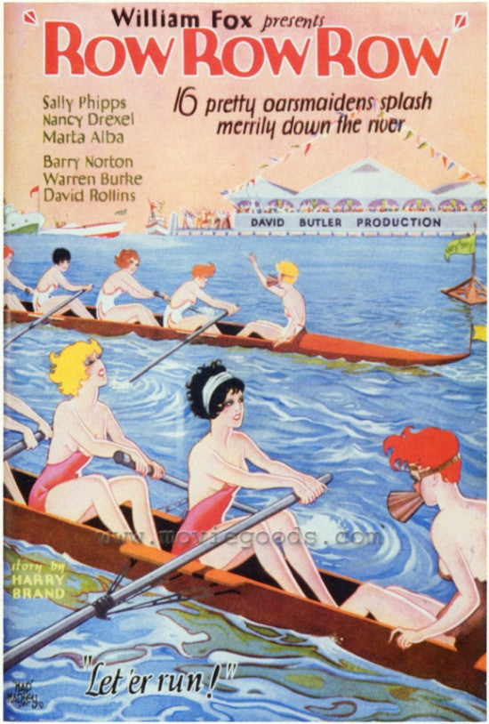 Row Row Row Movie Poster Print (27x40) | Pop Culture Graphics