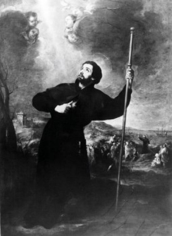 St. Francis Xavier Fine Art Print by Bartolome Esteban Murillo