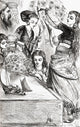 The Ladies Gave Me A Gale With Their Fans Fine Art Print by Hilary Jane Morgan