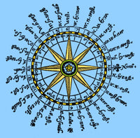 Compass Rose, 1607 Fine Art Print by Science Source