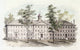 Princeton College Nassau Hall Fine Art Print - Vintage Reproduction