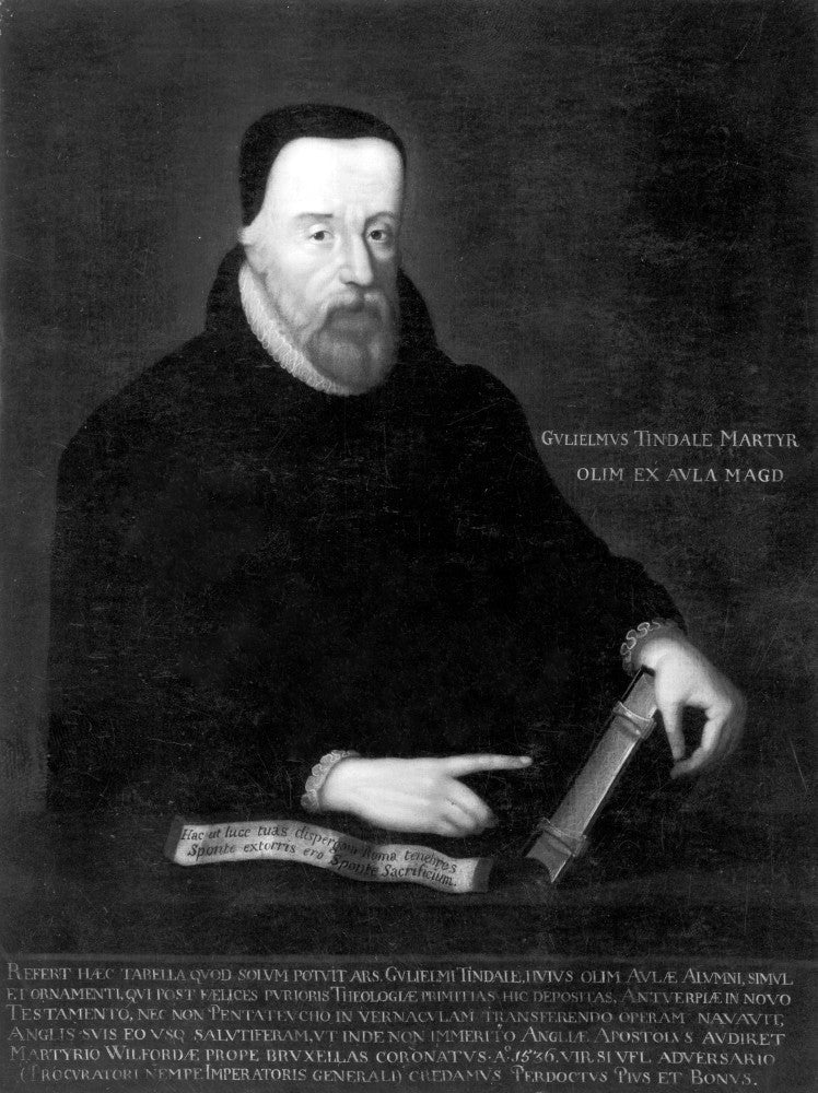 William Tyndale Oil on Canvas Fine Art Print by Unknown Artist
