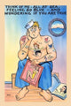 Vintage Tattooed Sailor Postcard Fine Art Print by Tichnor Brothers