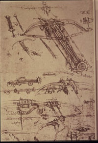 Crossbows & Catapults Leonardo da Vinci Drawing Fine Art Print