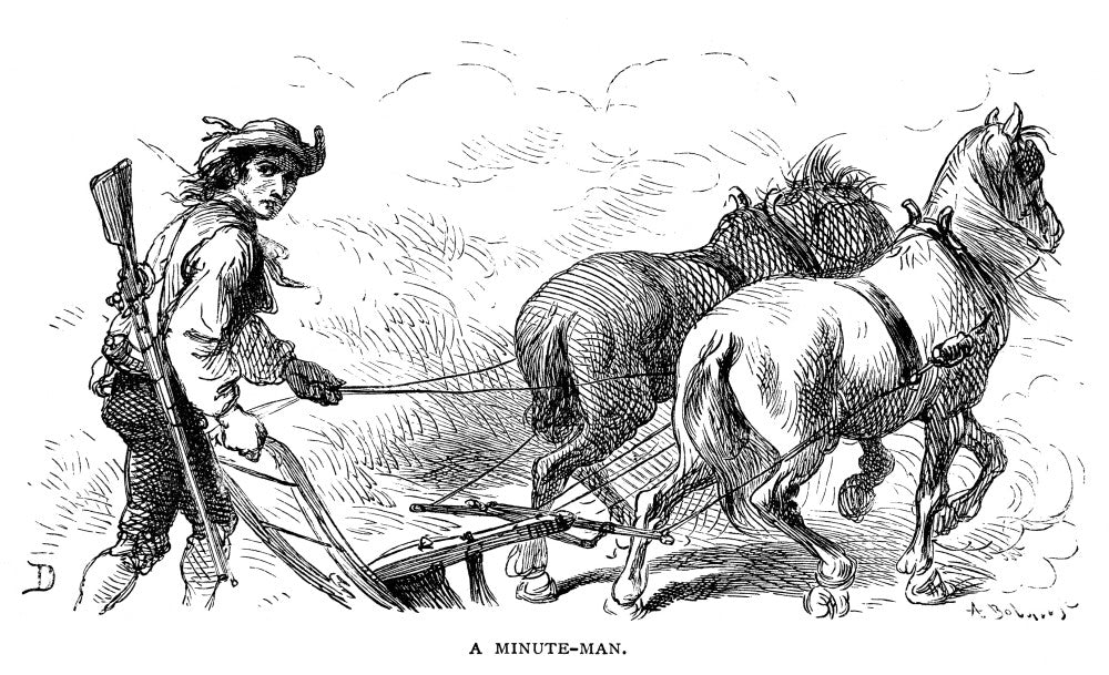 Minuteman: Farmer, 1776 Fine Art Print | Granger Collection