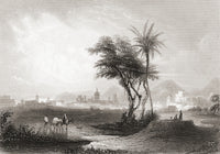 Palermo, Sicily 19th Century Engraving Fine Art Print by Ken Welsh