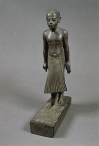 Statue of a Young Man Named Thai Fine Art Print - Egyptian Art from the Louvre