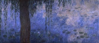 Water Lilies Fine Art Print by Claude Monet - Musee de l'Orangerie