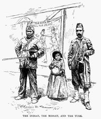Salvation Army Sideshow Musical Performance Fine Art Print - 1894